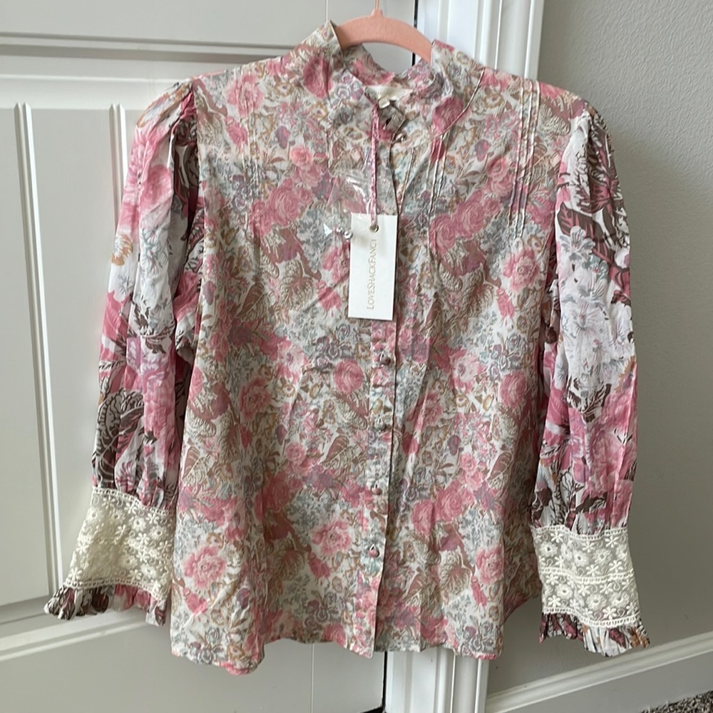 Love Shack Fancy brook top